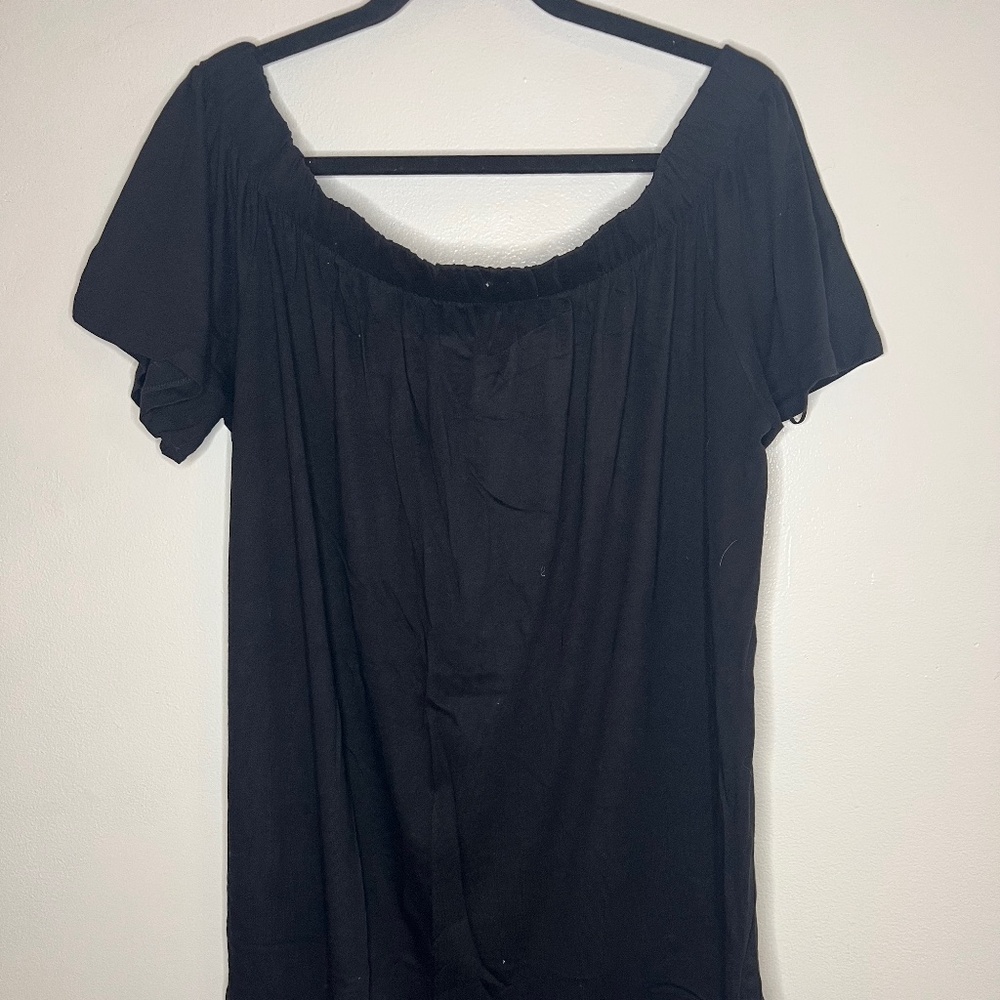 H&M Strapless Black Dress